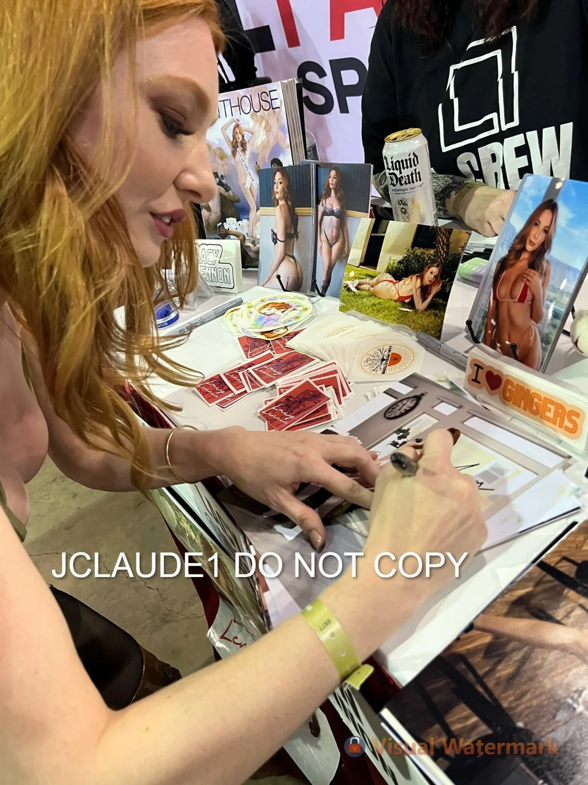 Lacy Lennon — Lacy Lennon Adult Video Star signed Hot 8x10 photo autographed Proof #5, image 2