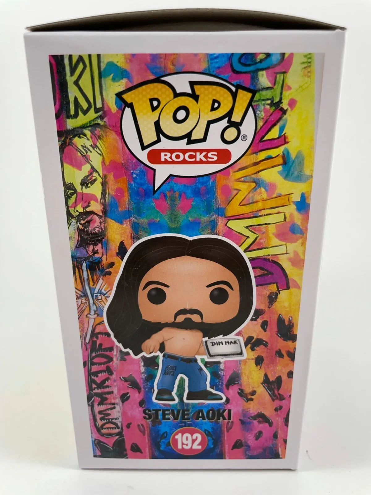 Steve Aoki — Steve Aoki Signed Funko POP! Vinyl Figure #192 Authentic Autograph DJ JSA COA, image 3