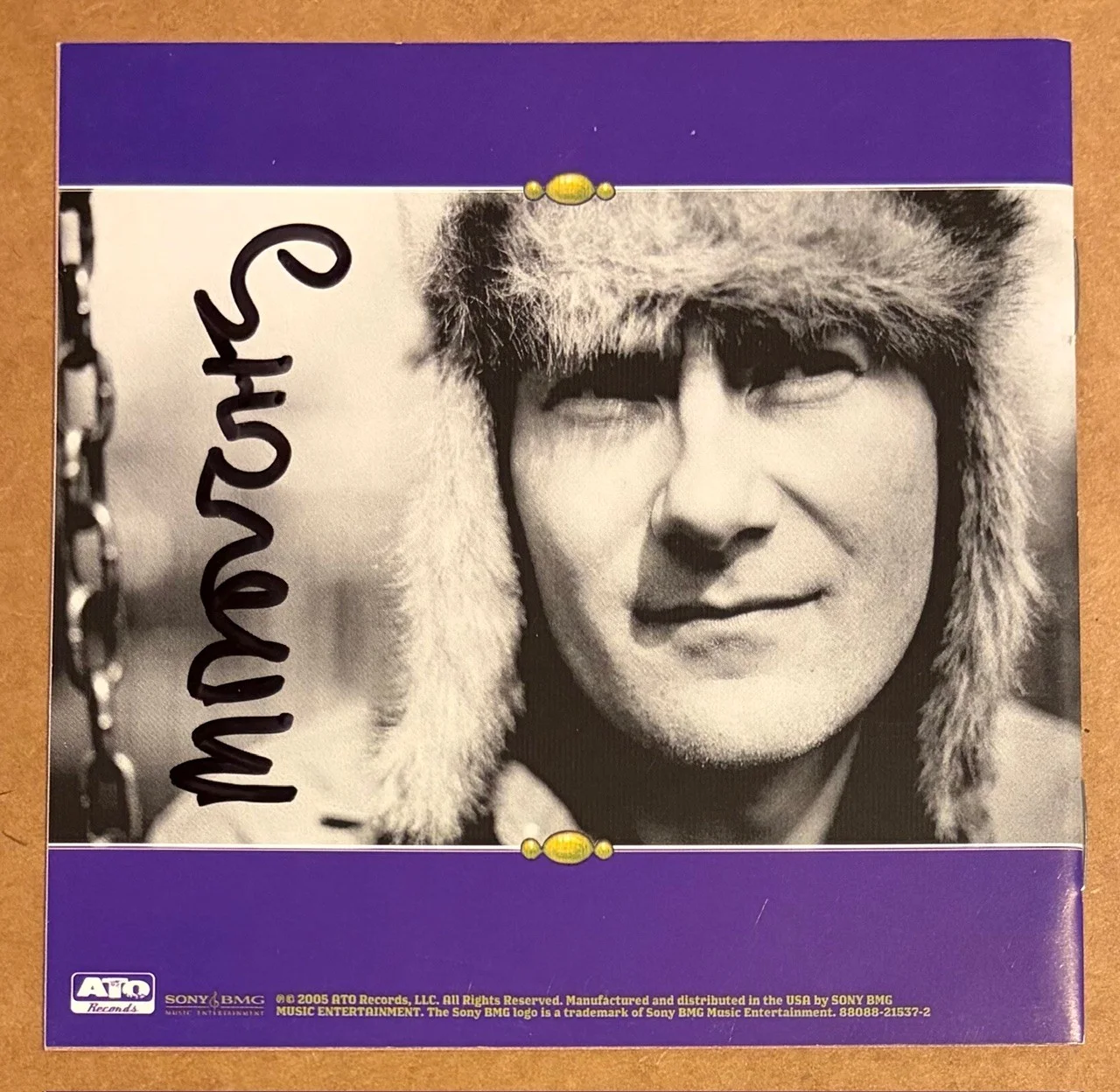 Mike Doughty (of Soul Coughing) - Haughty Melodic autographed CD cover '05, изображение 2