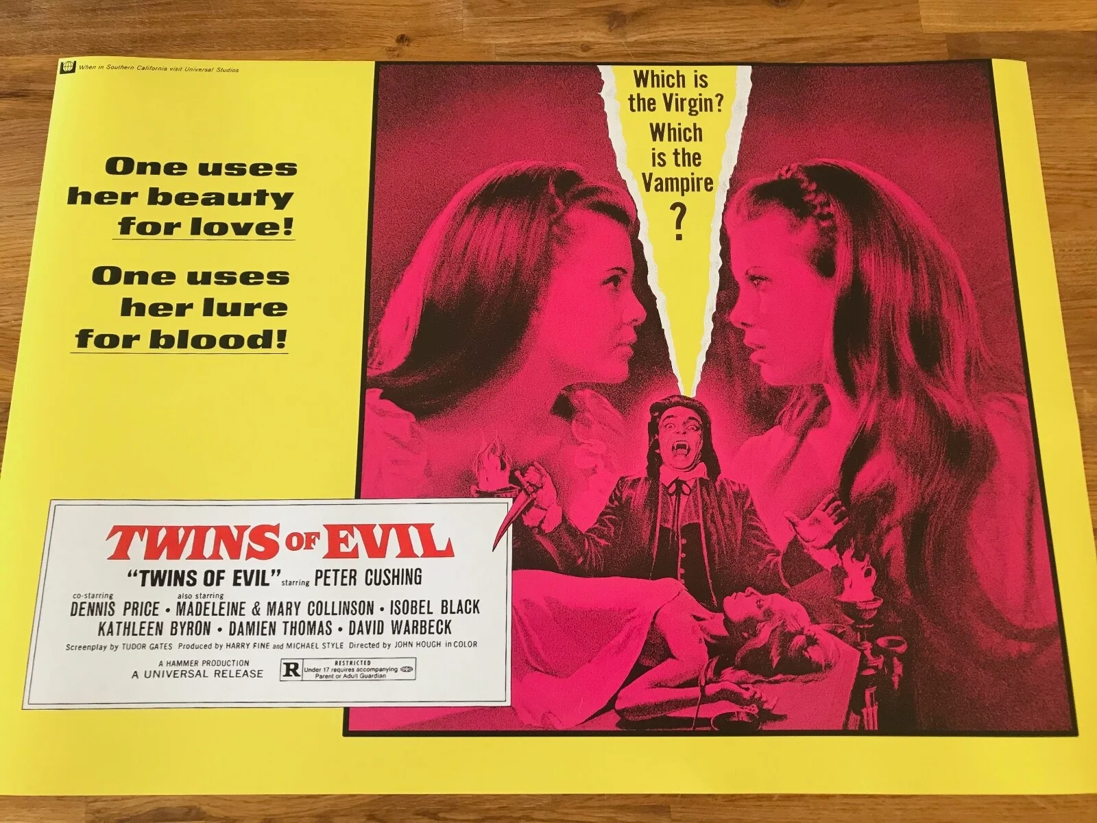 Poster Twins of Evil 420mm x 594mm (A2), image 4