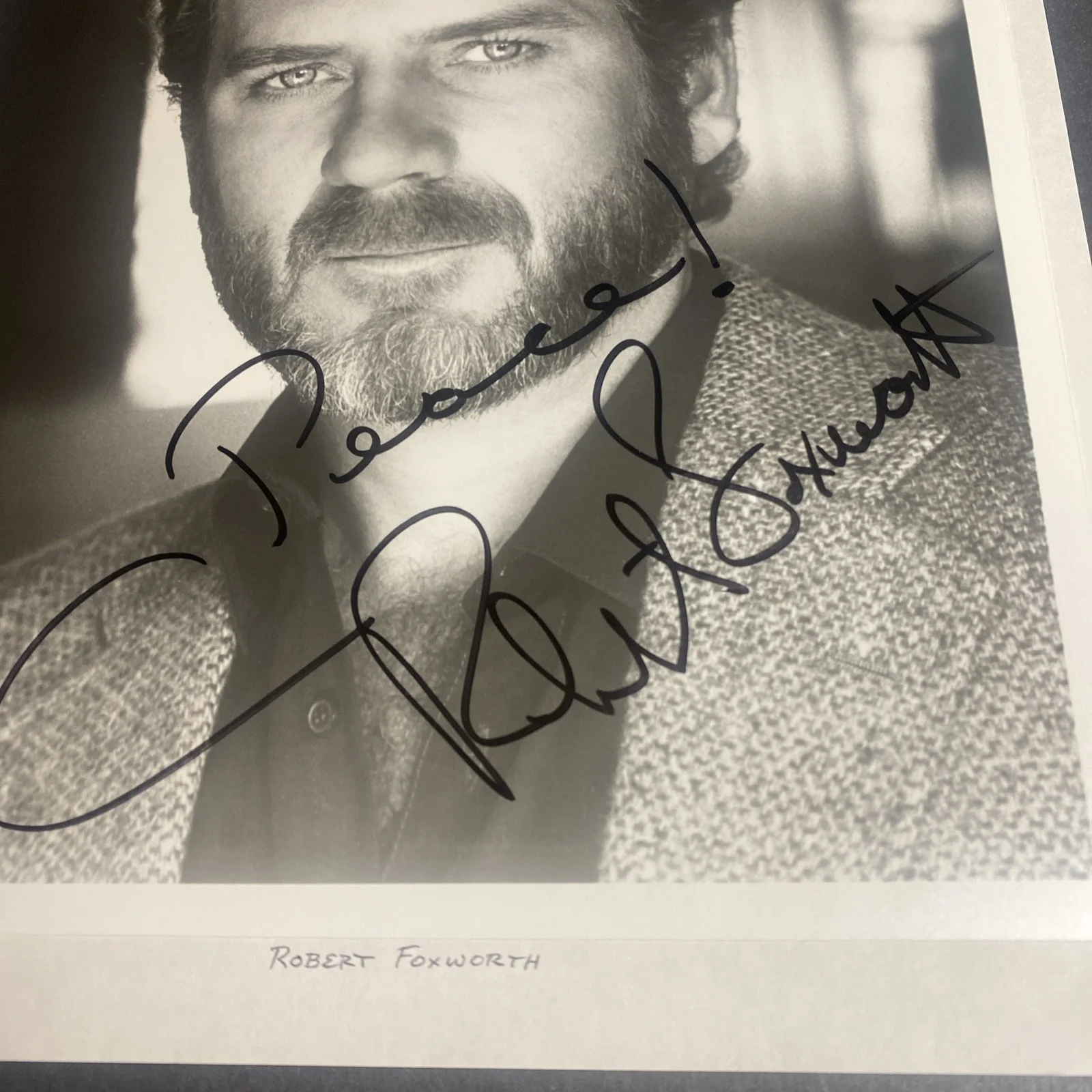 Robert Foxworth: Hand Signed Celebrity Photograph 8 x 10 Inches / KSK, image 2