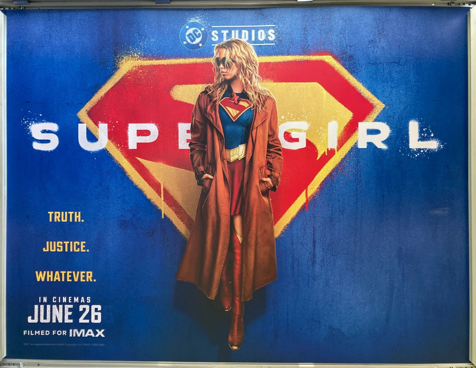 Cinema Poster: SUPERGIRL 2026 (Advance Quad) Milly Alcock Jason Momoa, изображение 2