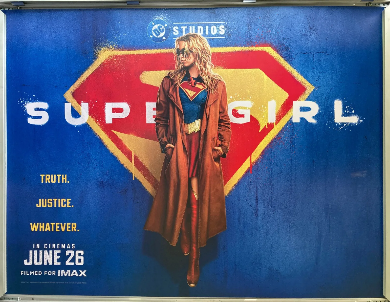 Cinema Poster: SUPERGIRL 2026 (Advance Quad) Milly Alcock Jason Momoa, изображение 3