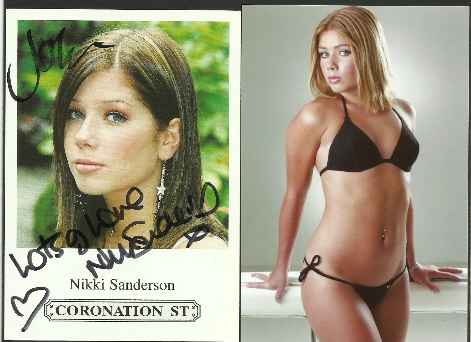 (SOA1) EMMERDALE CORONATION STREET EASTENDERS SIGNED CAST CARDS AUTOGRAPHS, image 4