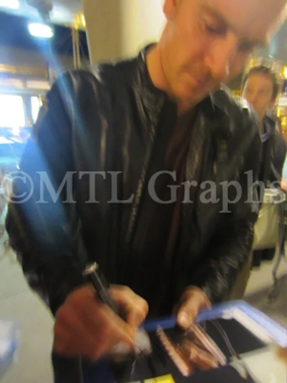 Michael Fassbender — Michael Fassbender Signed 8x10 Photo, image 3