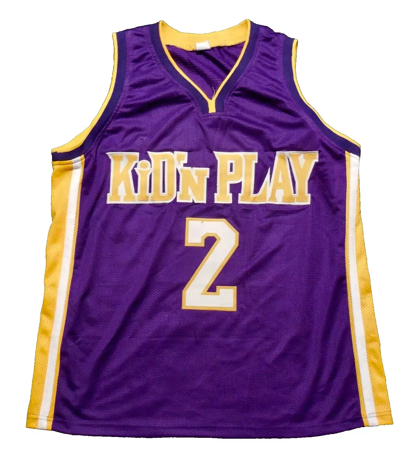 KID N PLAY AUTOGRAPHED JERSEY (CHRISTOPHER REID & CHRISTOPHER MARTIN) - JSA COA!, image 3
