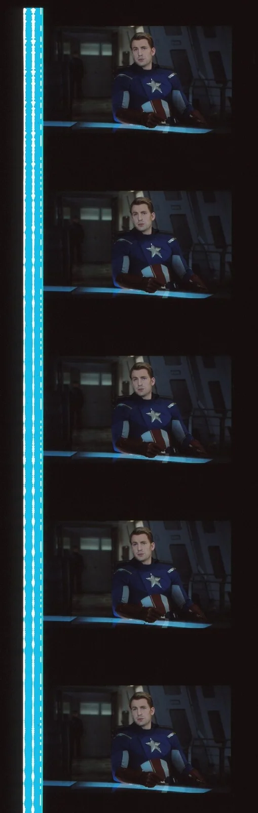 Avengers 2012 Captain America 35mm Film Cell strip very Rare var_b, изображение 3