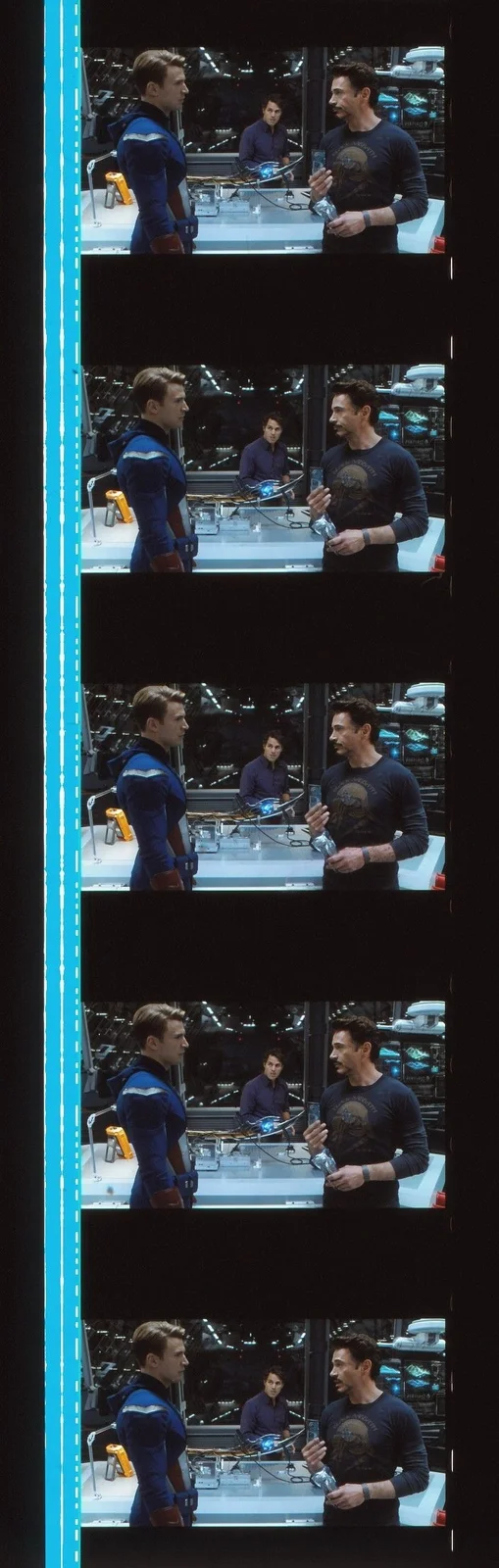 Avengers 2012 Captain America 35mm Film Cell strip very Rare var_b, изображение 5