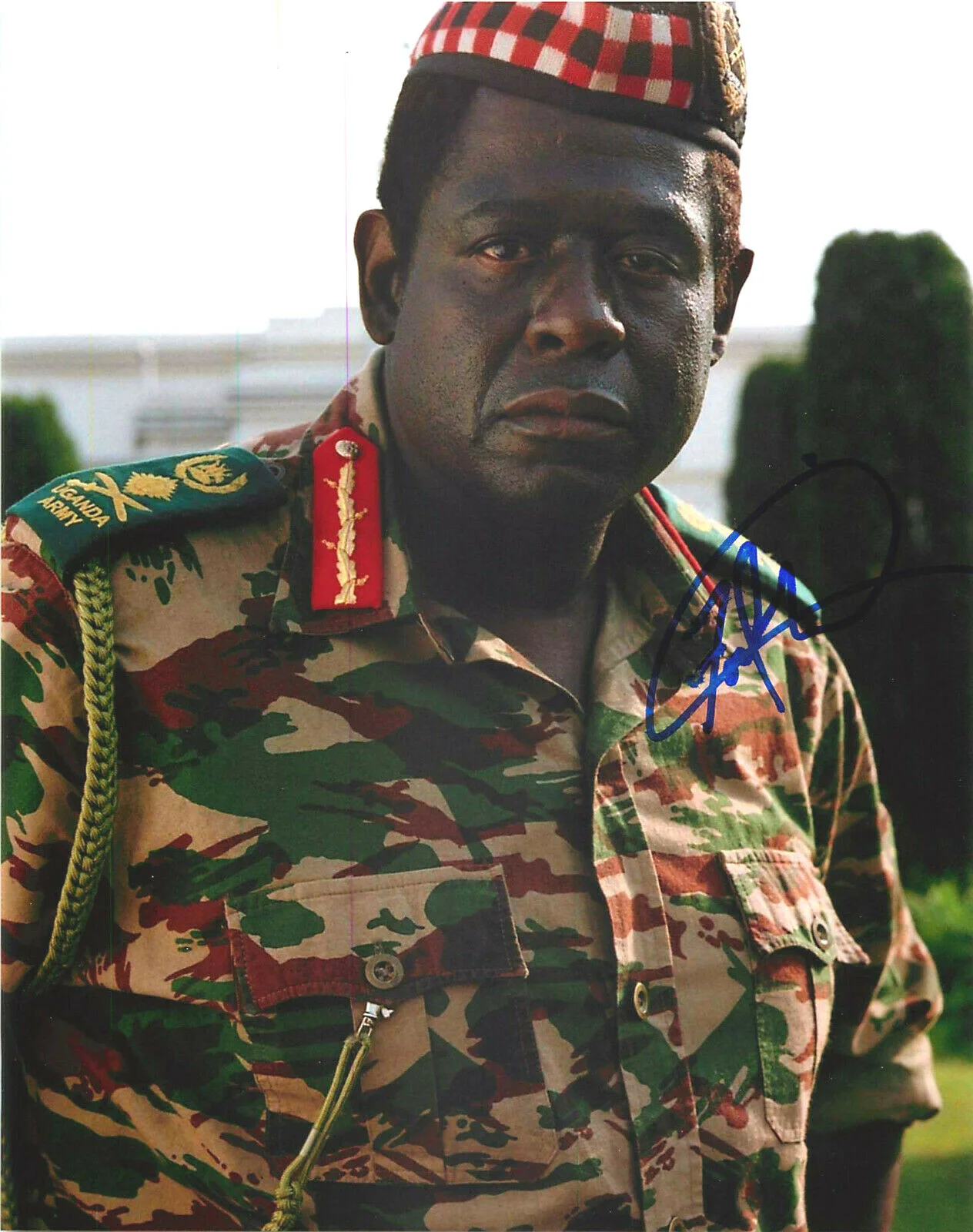 Forest Whitaker — Forest Whitaker Signed 'The Last King of Scotland' 8x10 Photo EXACT Proof JSA C, изображение 3