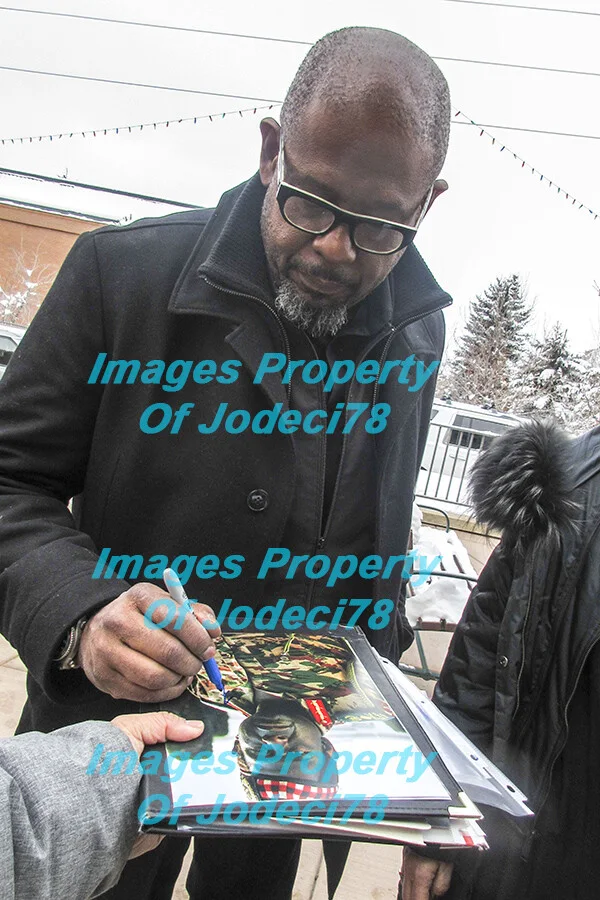 Forest Whitaker — Forest Whitaker Signed 'The Last King of Scotland' 8x10 Photo EXACT Proof JSA C, изображение 4