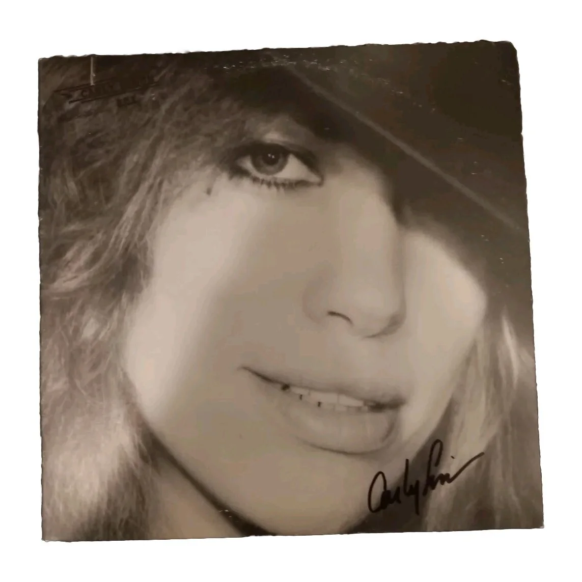 Carly Simon Music Star Signed Autographed Spy Vinyl Album, image 2