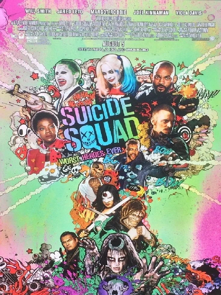 Suicide Squad 35mm Film Cell strip very Rare var_e, image 2
