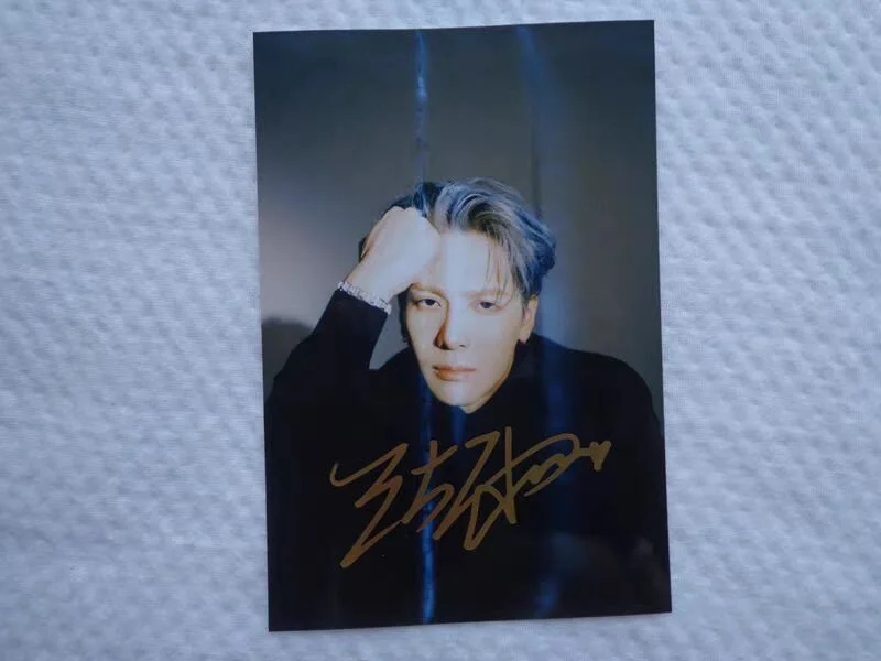 New Jackson Wang 王嘉尔 Autographed Signed Photos Collection, image 3
