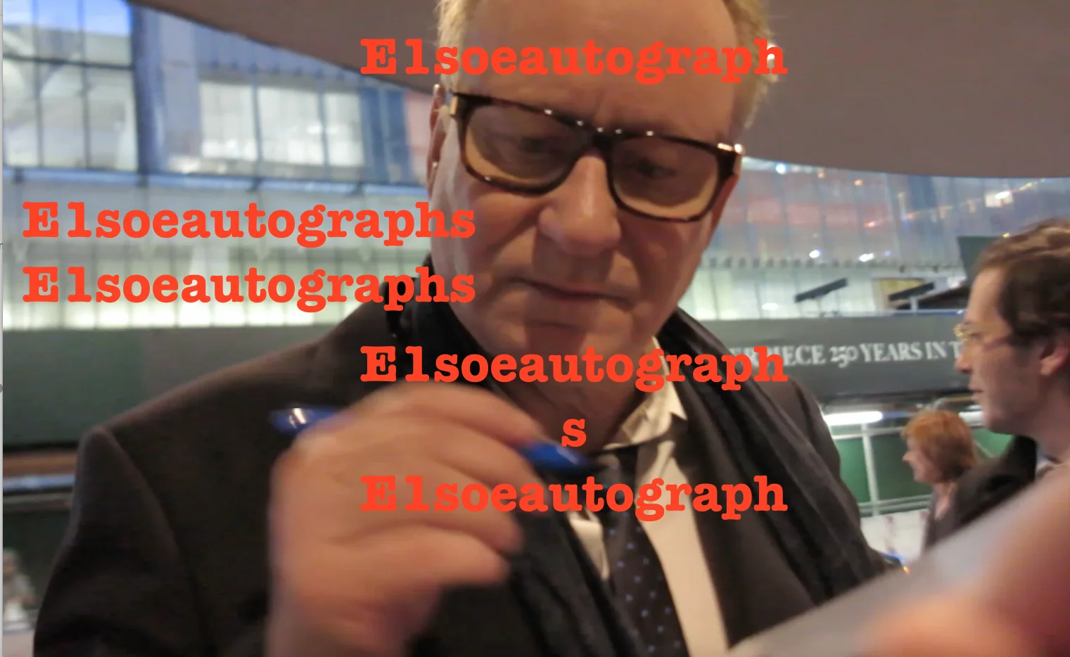Stellan Skaragard — Stellan Skarsgard signed 8x10 photo - In Person Photo Proof - Mamma Mia, THOR, изображение 2