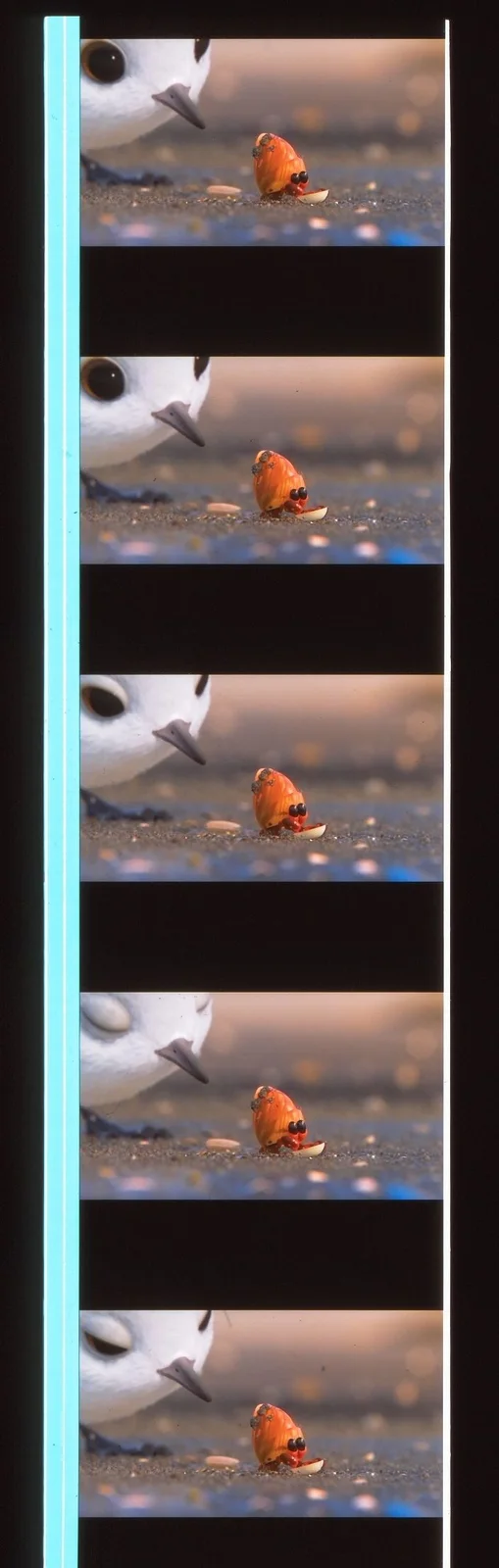 Pixar Piper 35mm Film Cell strip very Rare var_b, image 3