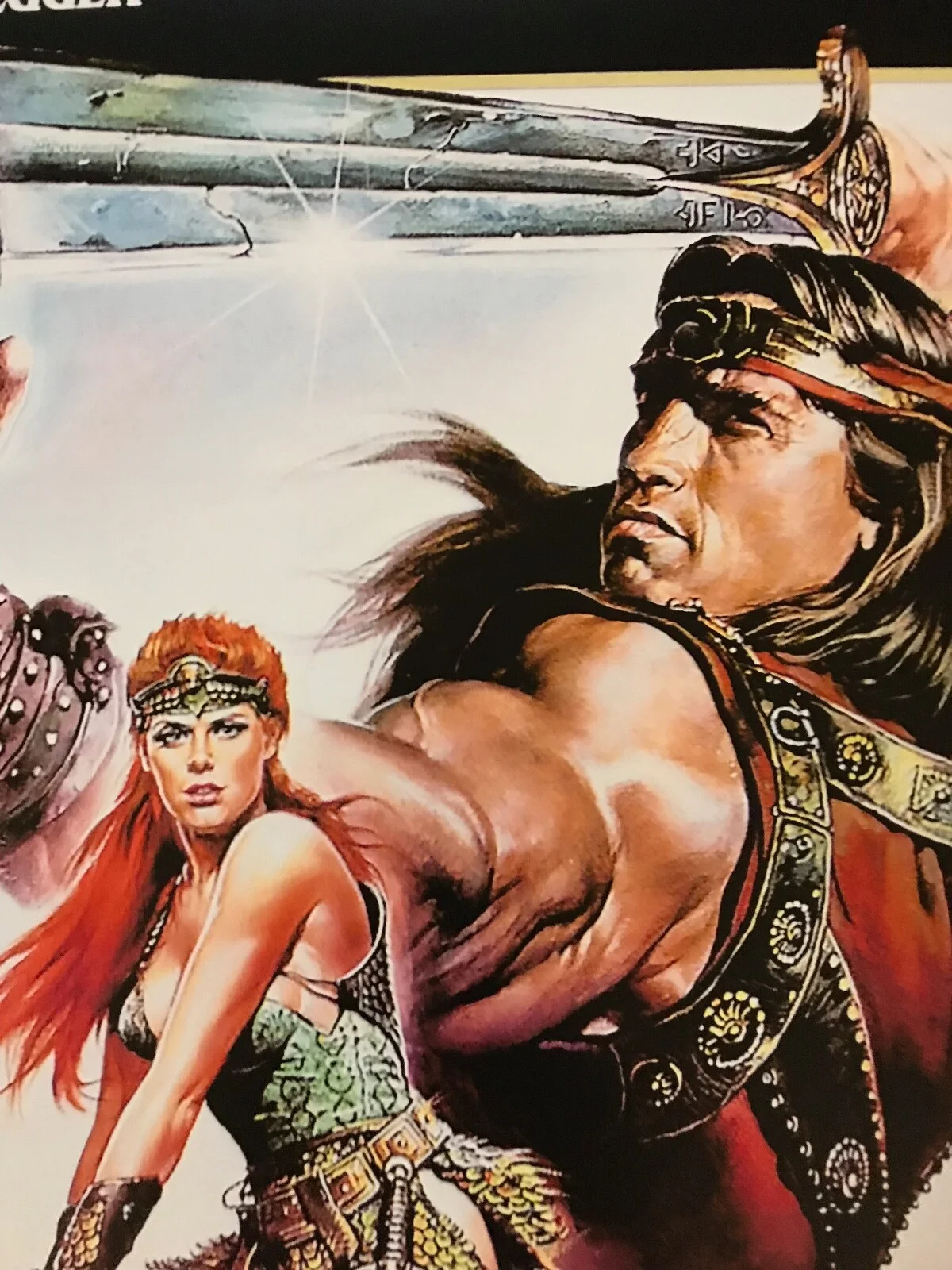 Large Movie Poster Red Sonja 420mm x 594mm (A2), image 3