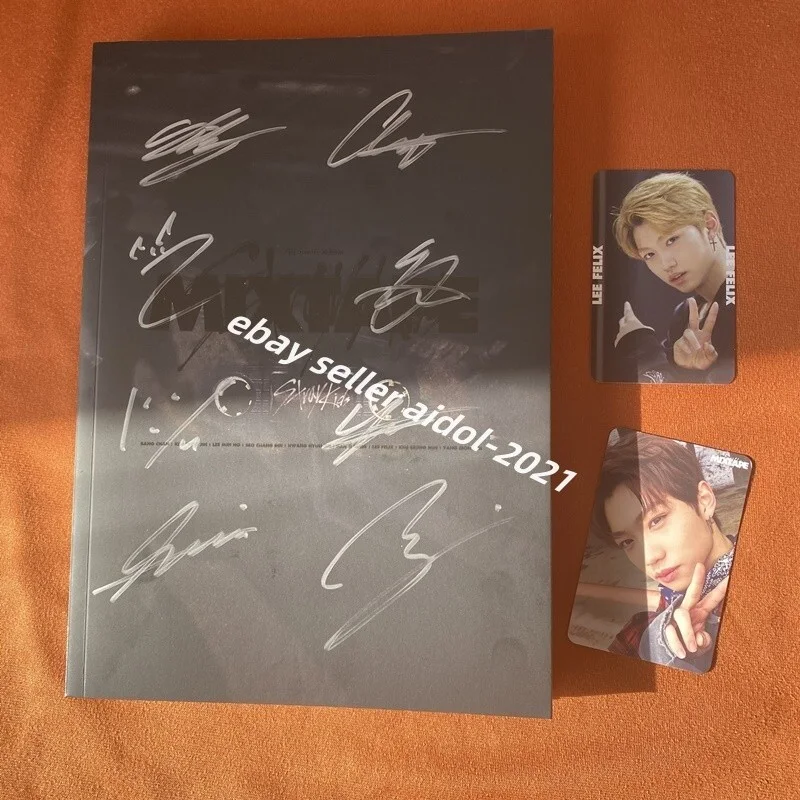 Stray Kids MIXTAPE ALBUM Official Signed With photo cards Limited K-POP 2023A, image 2