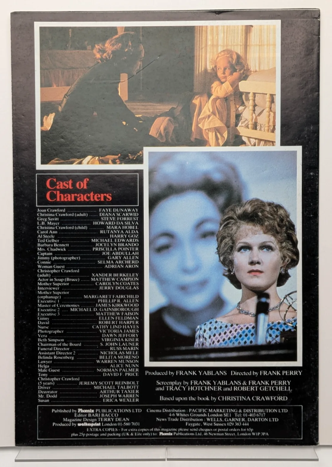 Mommie Dearest The Official One Sheet Film Poster | Paramount | SC 1981, image 2