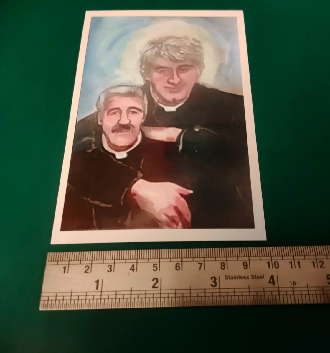 POSTCARD - FATHER TED - Father Ted & Father Stone / My Lovely Horse double side, изображение 5