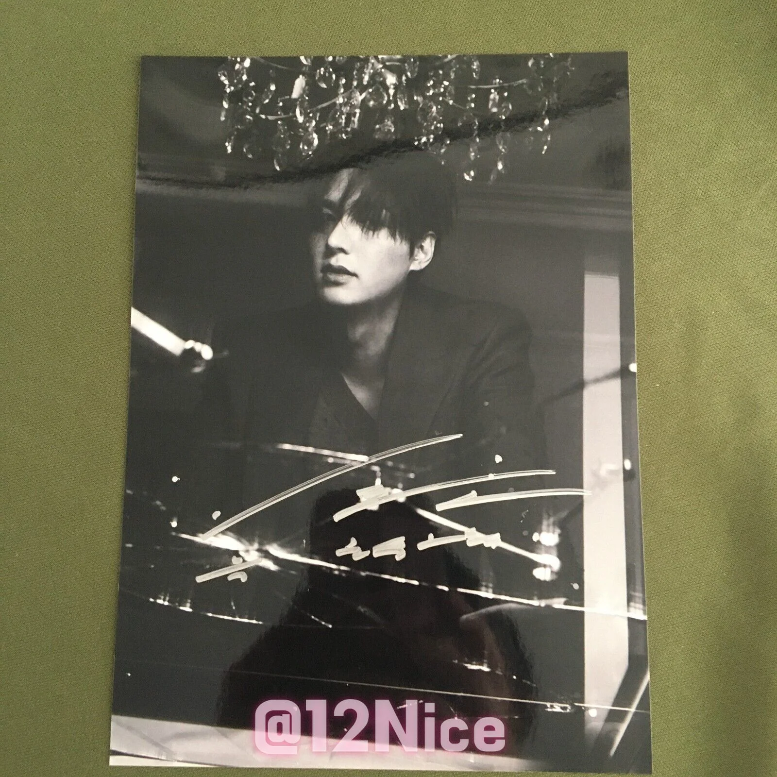 LEE MINHO MinHo Autographed Signed Photo 4*6 COLLECTION K-POP 2023b #Nice, image 3