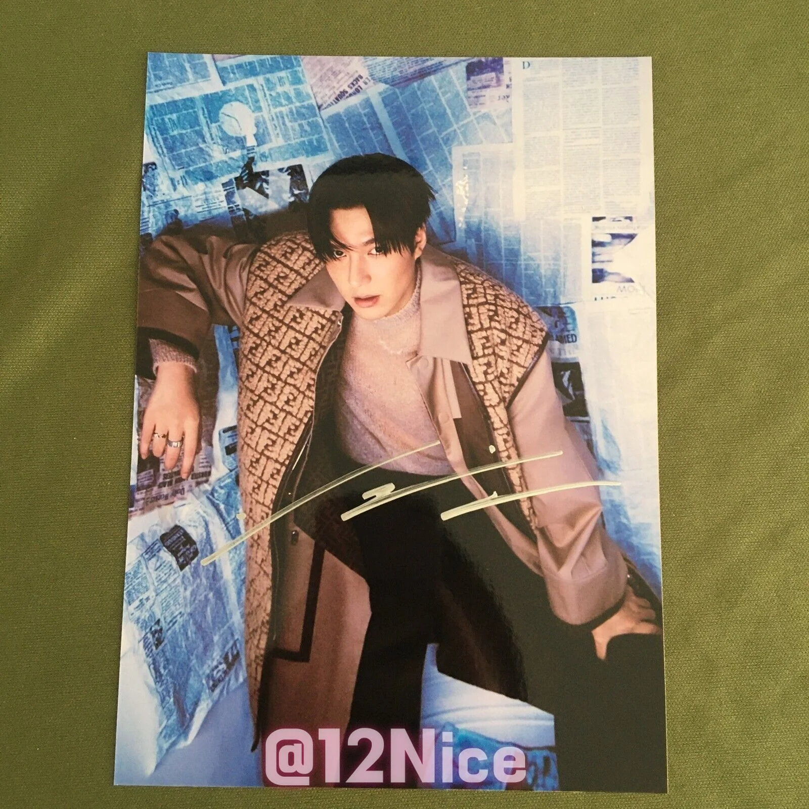 LEE MINHO MinHo Autographed Signed Photo 4*6 COLLECTION K-POP 2023b #Nice, image 4
