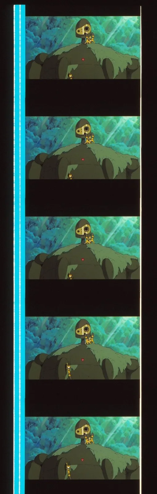 Castle in the Sky 35mm Film Cell strip very Rare var_b, изображение 3