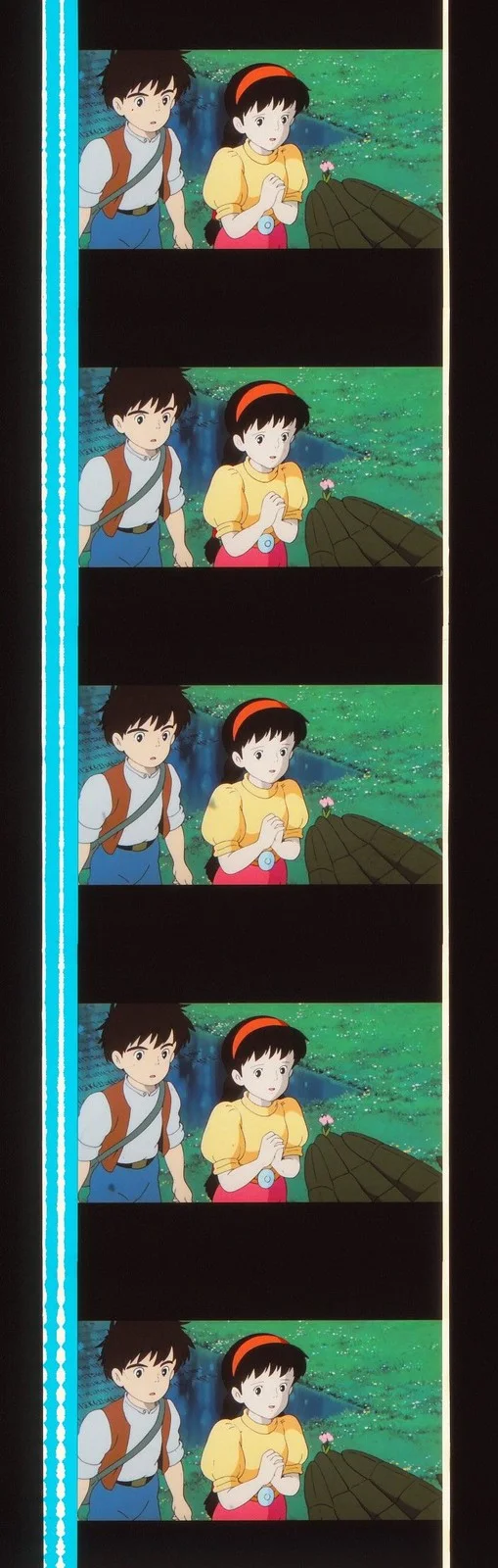 Castle in the Sky 35mm Film Cell strip very Rare var_b, изображение 5