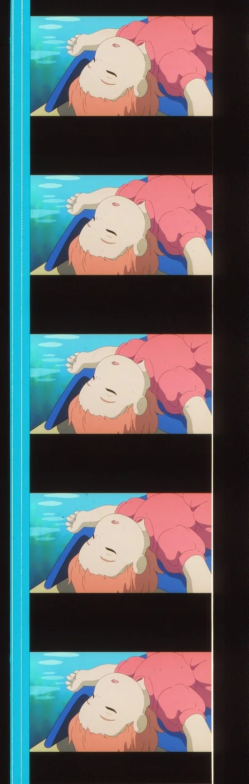 Ponyo 35mm Film Cell strip very Rare var_b, image 5