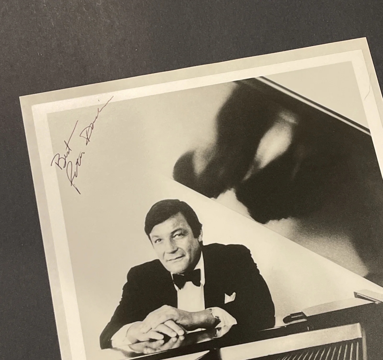 Peter Duchin: Hand Signed Music Celebrity Photograph 8 x 10” / KSK, изображение 3