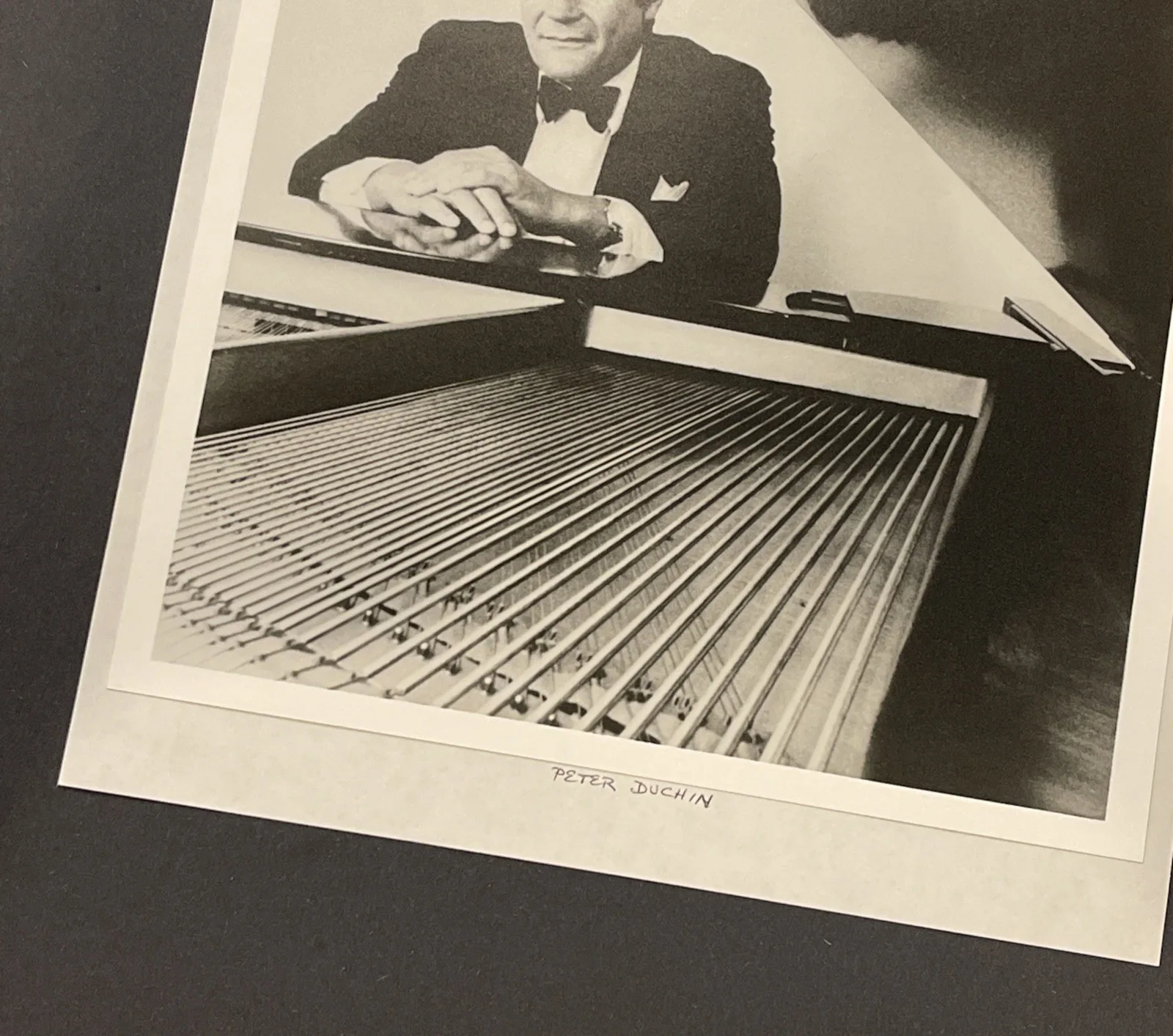Peter Duchin: Hand Signed Music Celebrity Photograph 8 x 10” / KSK, изображение 4
