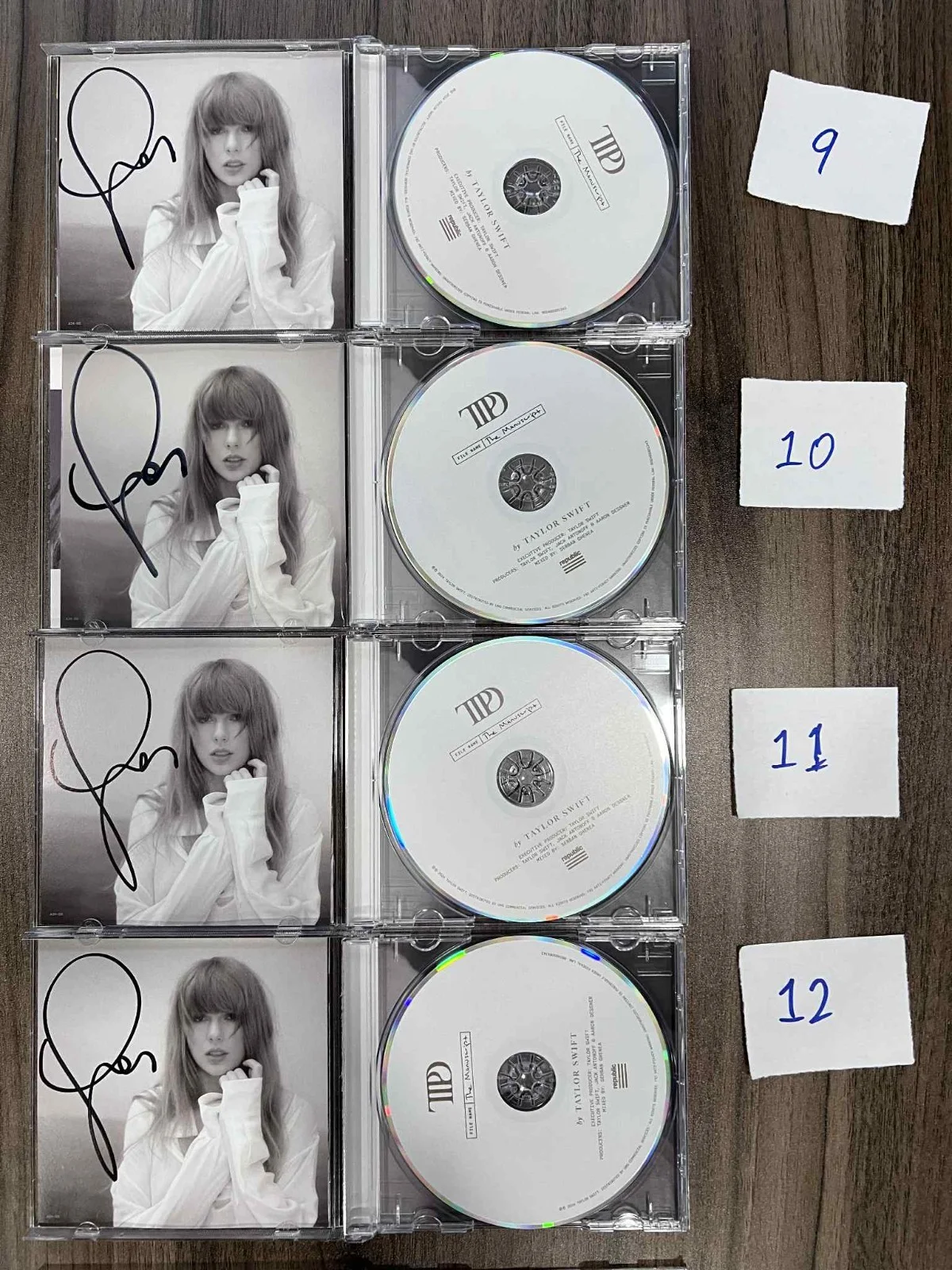 Taylor Swift SIGNED CD The Tortured Poets Department TTPD *IN HAND* SHIPS FAST!, image 3