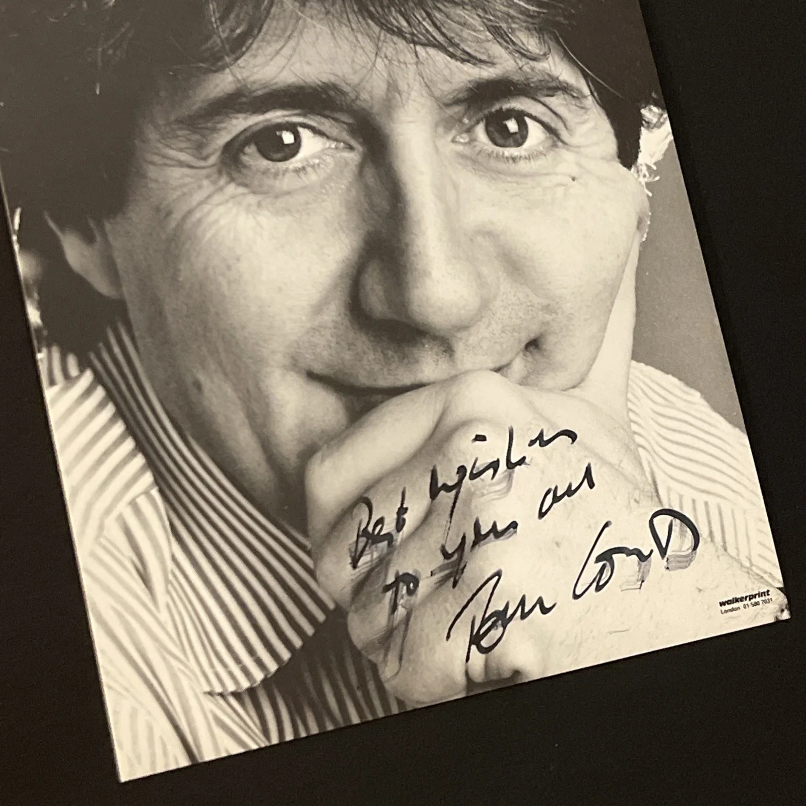 TOM CONTI: Hand Signed Celebrity Photo 4 x 6” / KSK, image 4