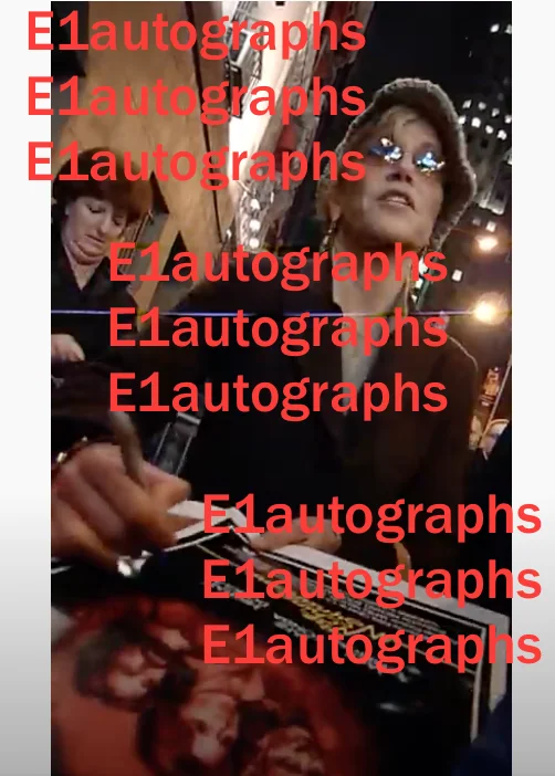 jane fonda — Jane Fonda signed China Syndrome 11x17 poster in person. Photo Proof, изображение 3