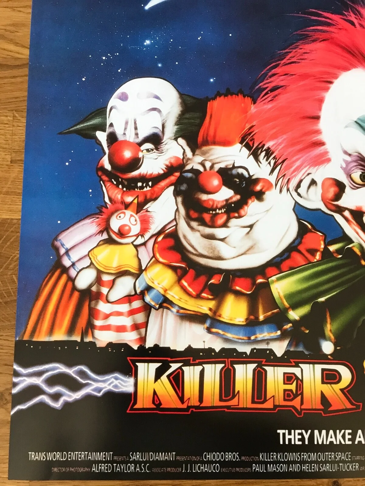 Movie Poster Killer Klowns from Outer Space 420mm x 594mm (A2), изображение 3