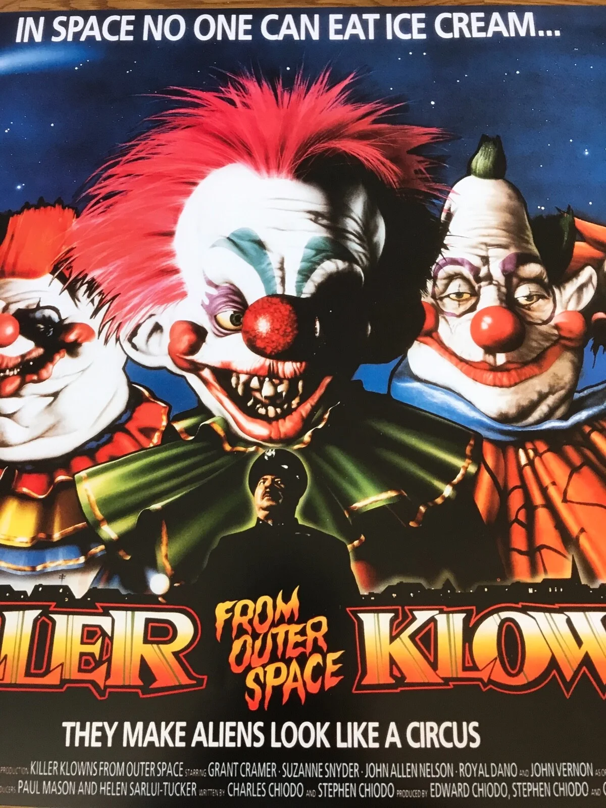 Movie Poster Killer Klowns from Outer Space 420mm x 594mm (A2), изображение 4