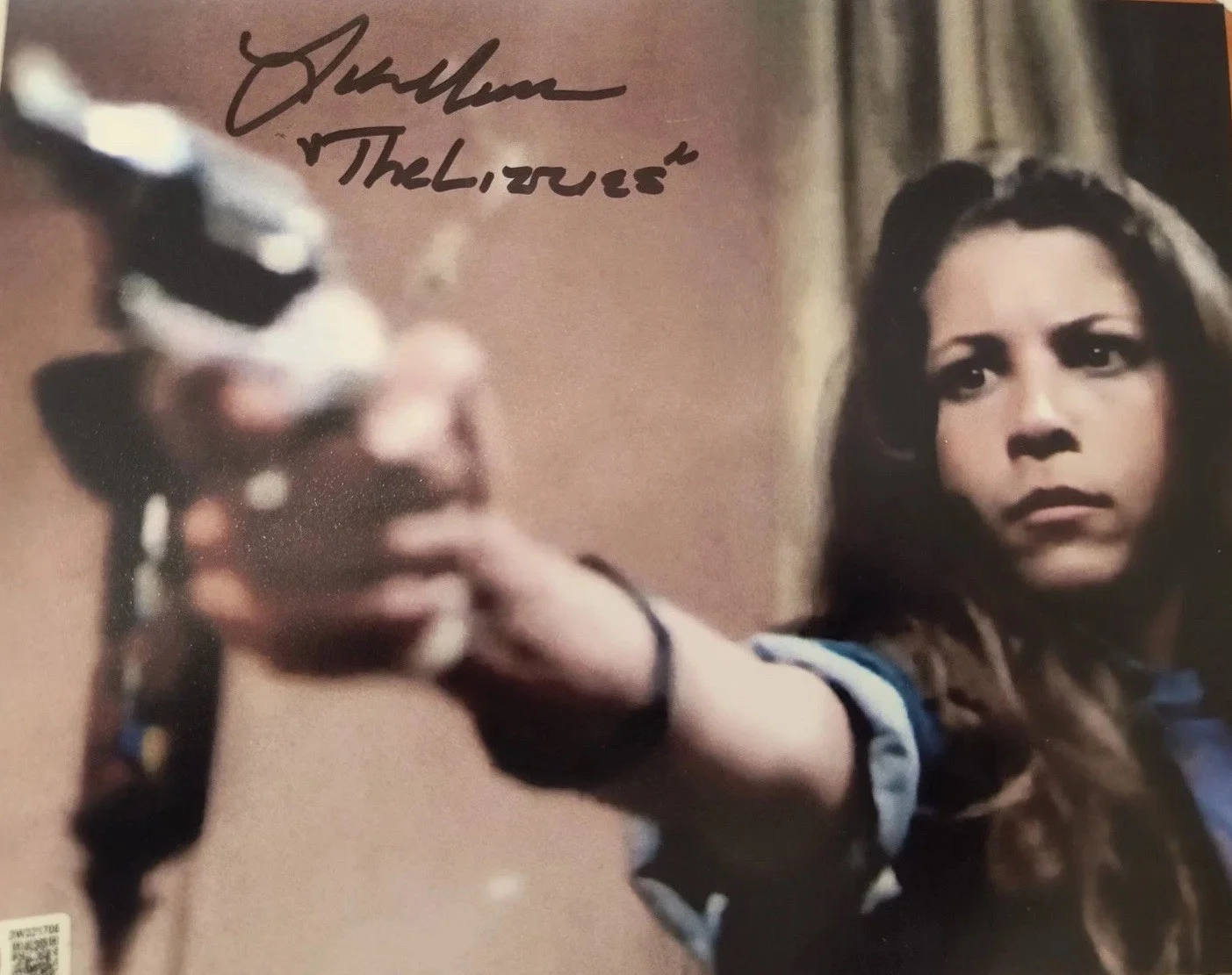LISA MAURER SIGNED THE LIZZIES PHOTO THE WARRIORS BECKETT BAS WITNESSED PSA JSA, изображение 2