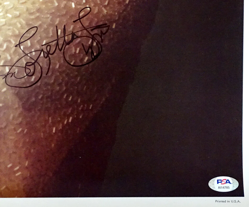1980 Vintage LORETTA LYNN Country Music SIGNED AUTOGRAPH Poster with PSA/DNA COA, image 2