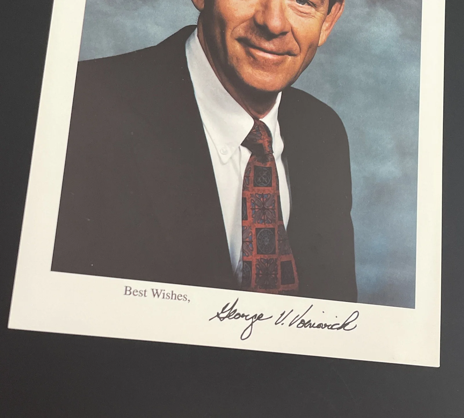 Senator George Volnovich Ohio: Signed Political Leader Photo 8x10 “ / KSK, изображение 4