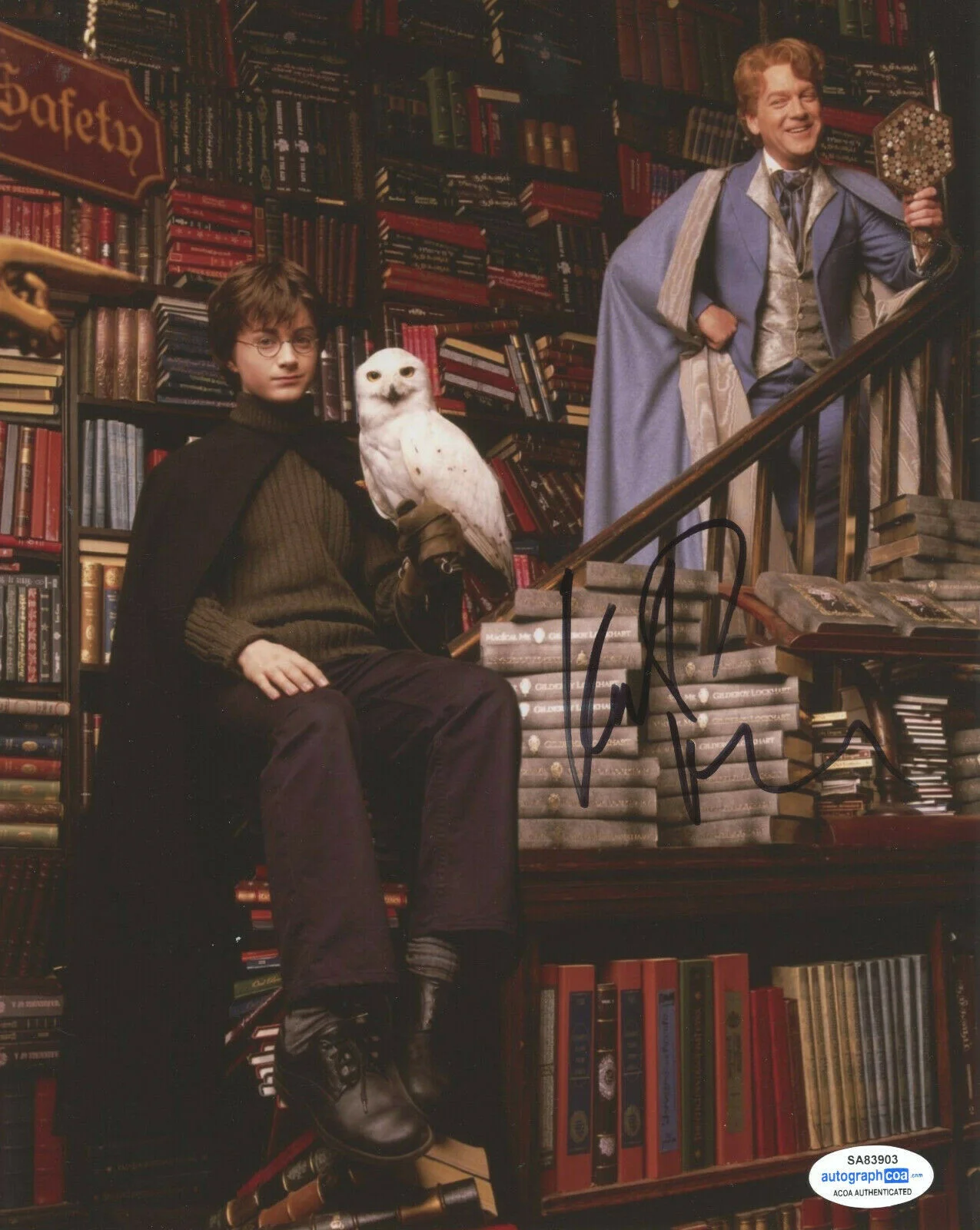 Kenneth Branagh — Kenneth Branagh Signed HARRY POTTER Gilderoy Lockhart 8x10 Photo PROOF ACOA G, изображение 2