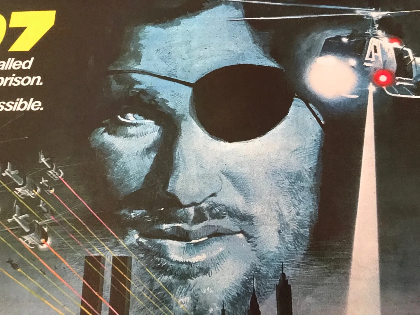 Movie Poster Escape From New York 420mm x 594mm A2 size, изображение 5