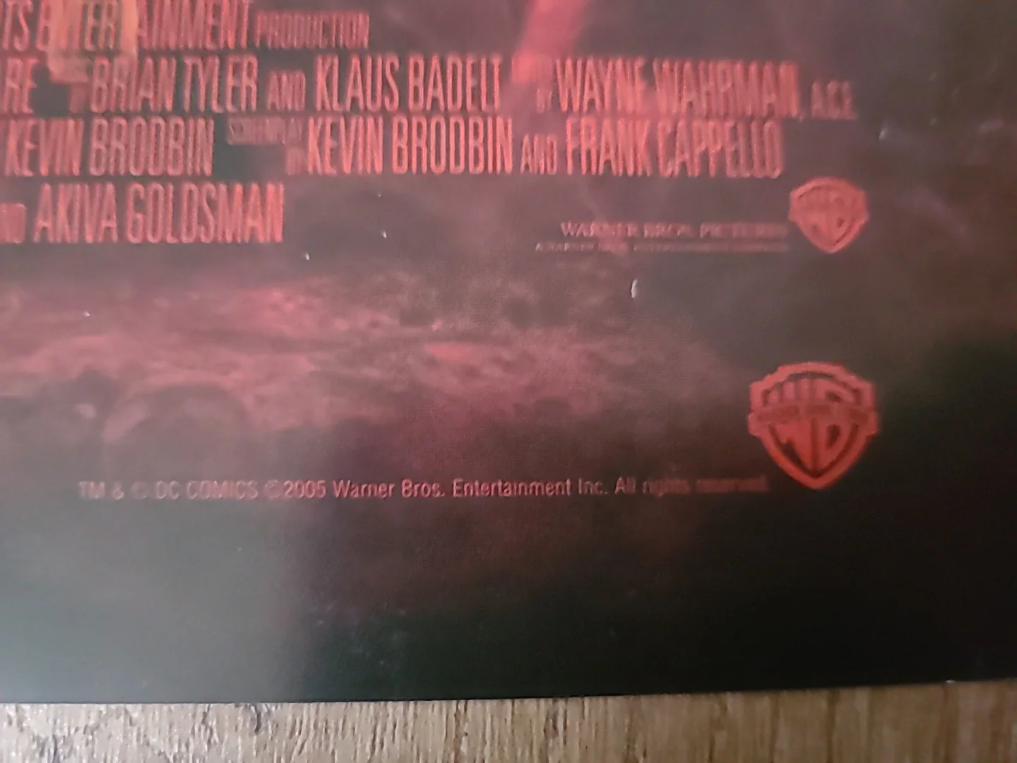 CONSTANTINE Keanu Reeves ORIGINAL vintage 2005 MOVIE POSTER 20 years old mint, изображение 4