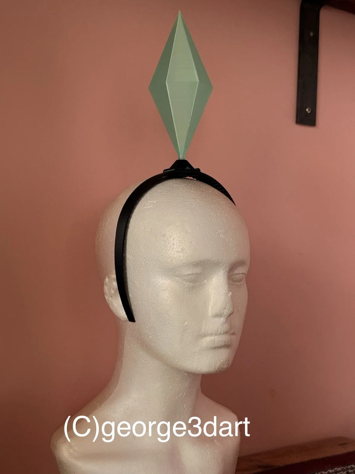 Sims Plumbob 3D Printed Cosplay, image 4