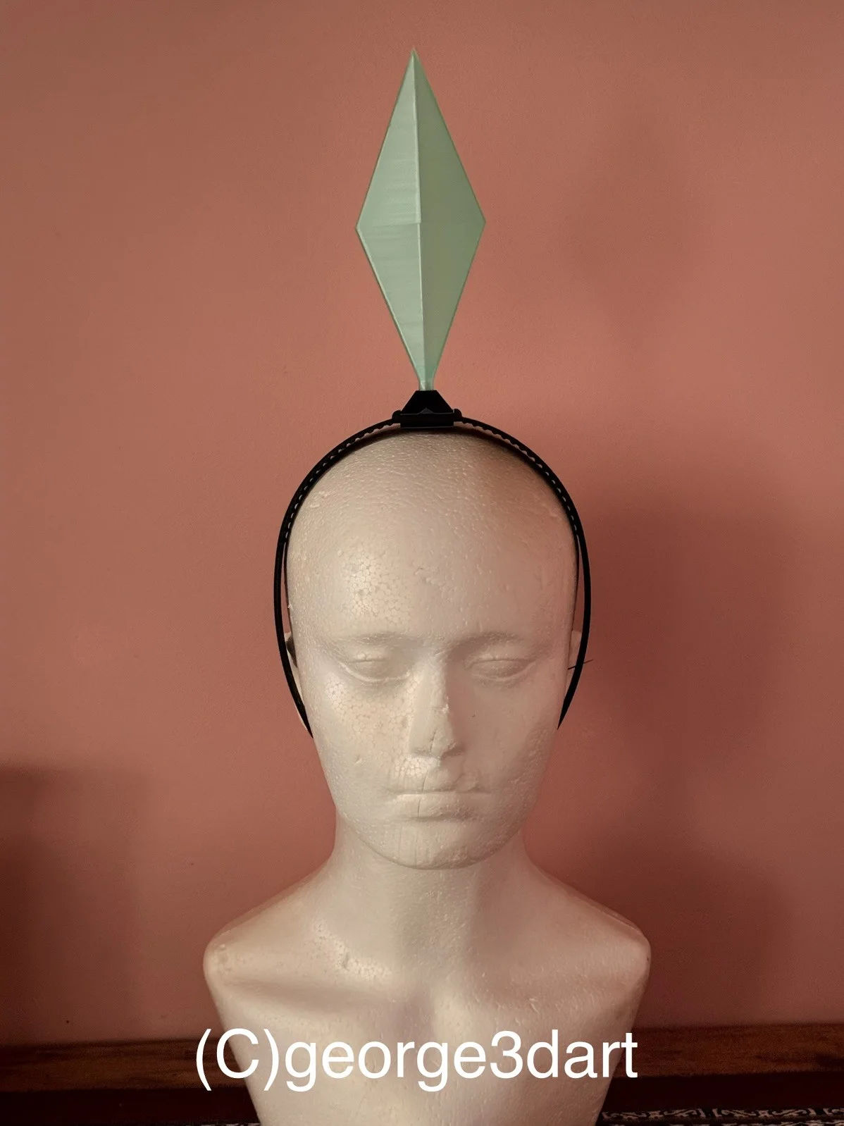 Sims Plumbob 3D Printed Cosplay, image 5
