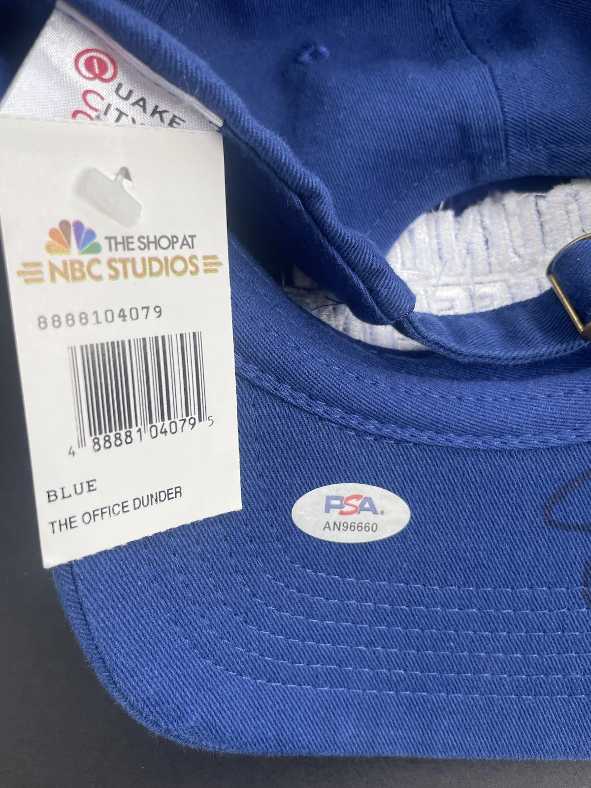 Steve Carrell — Steve Carell Signed Autographed The Office Hat Psa/Dna Coa Michael Scott, image 3
