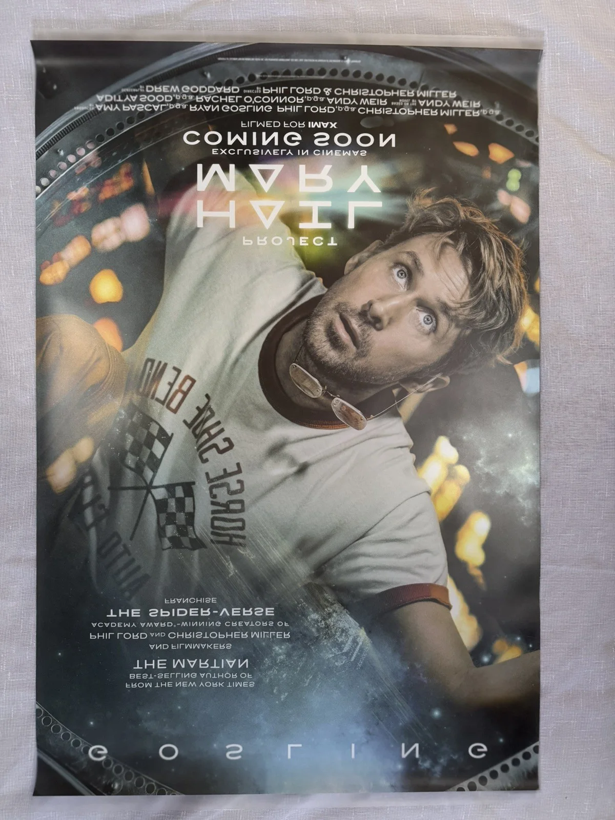 PROJECT HAIL MARY – ORIGINAL UK ONE SHEET CINEMA POSTER – 27 X 40 – ROLLED, image 2