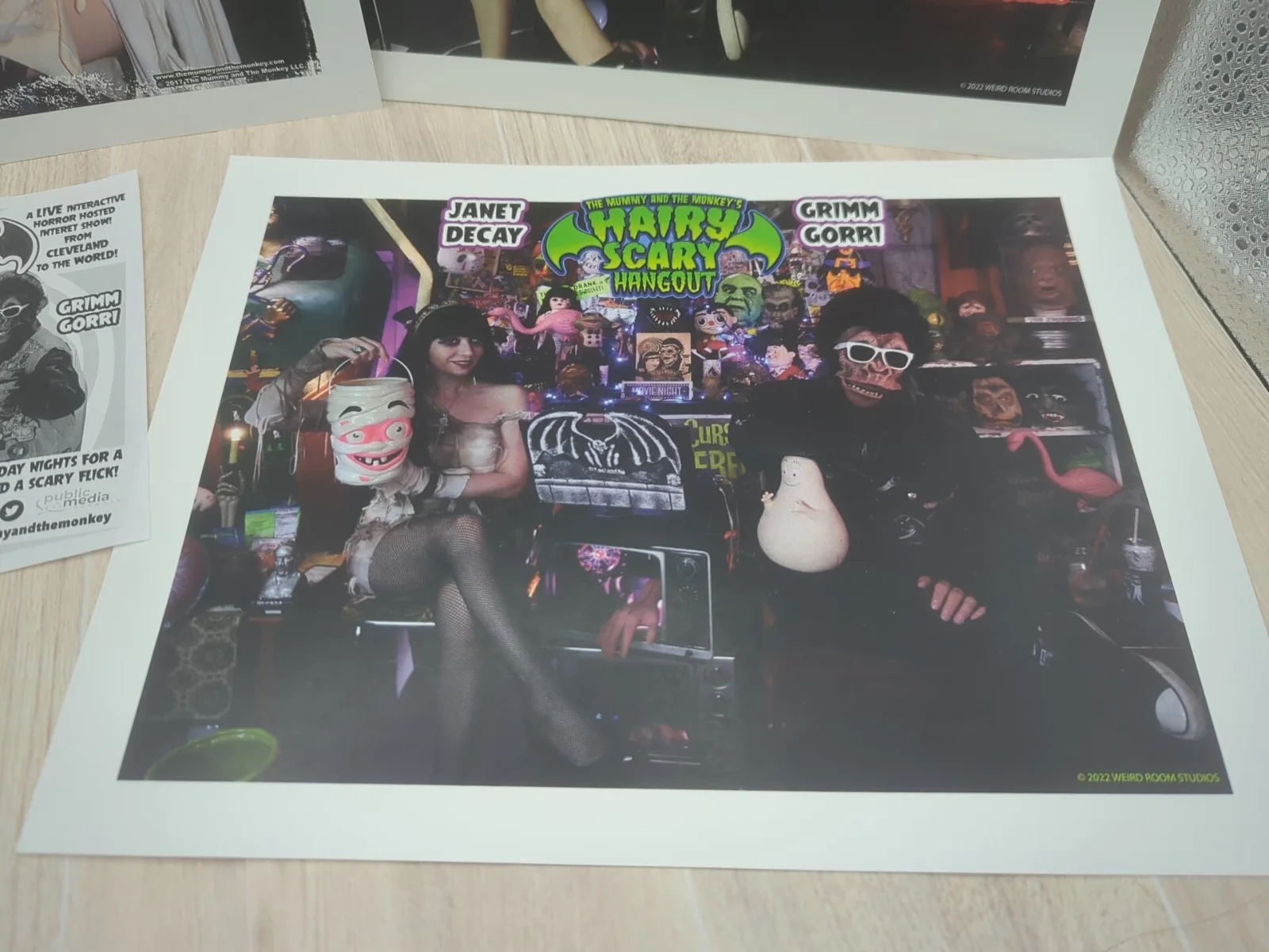 The Mummy, The Monkey — The Mummy And The Monkey Autographed Photo, image 3