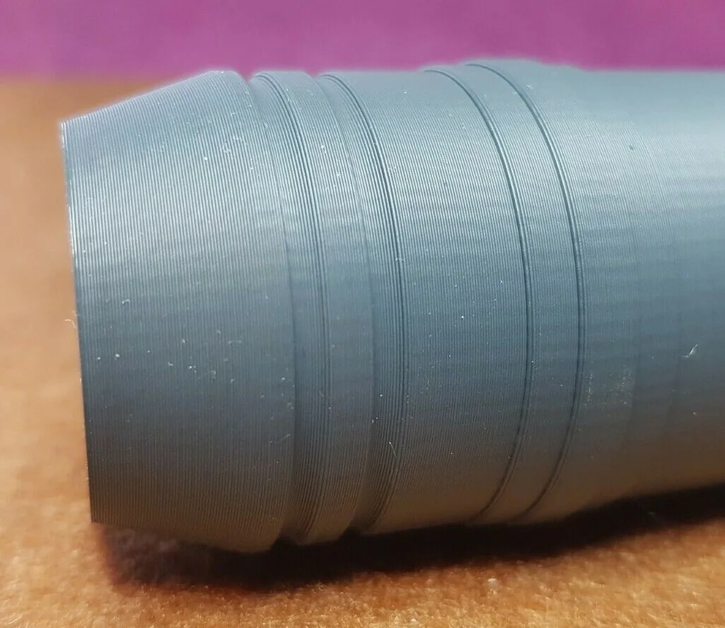 single Replica 40mm Bofors L70 Projectile shell. Unpainted and 3D printed., image 3