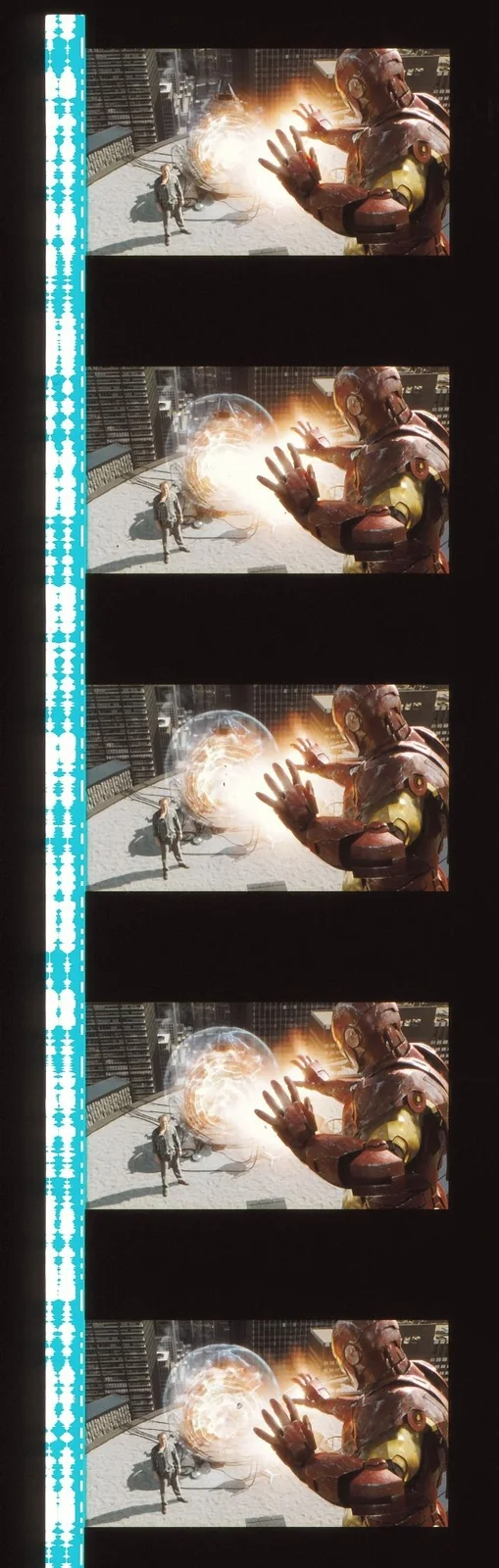 Avengers 2012 Iron Man Film Cell strip very Rare var_b, image 3