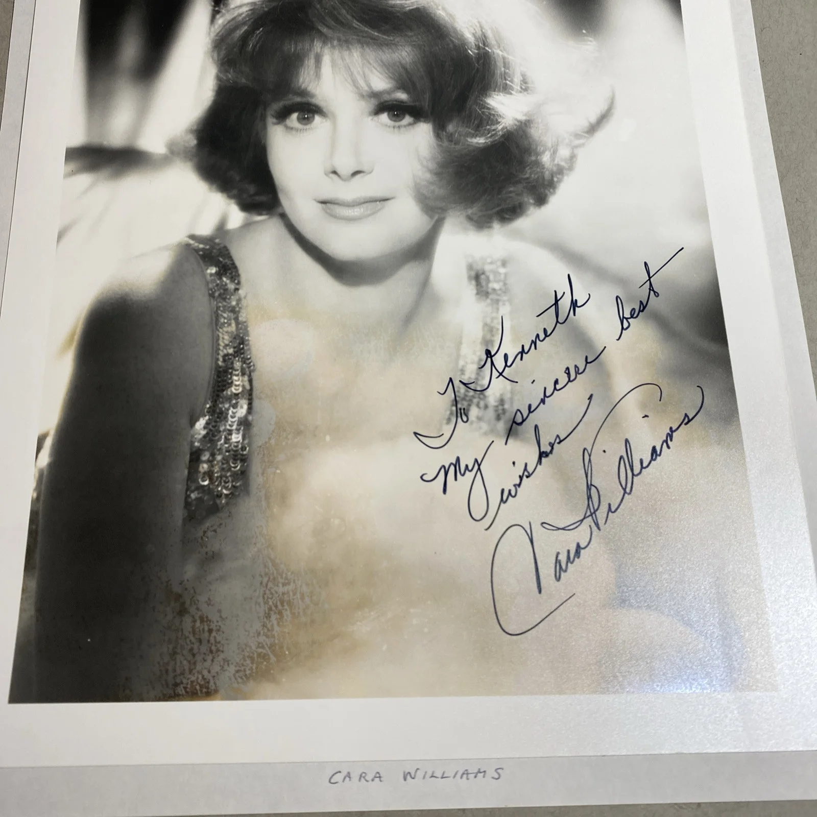 Cara Williams: Hand Signed Celebrity Photograph 8 x 10 Inches / KSK, image 4
