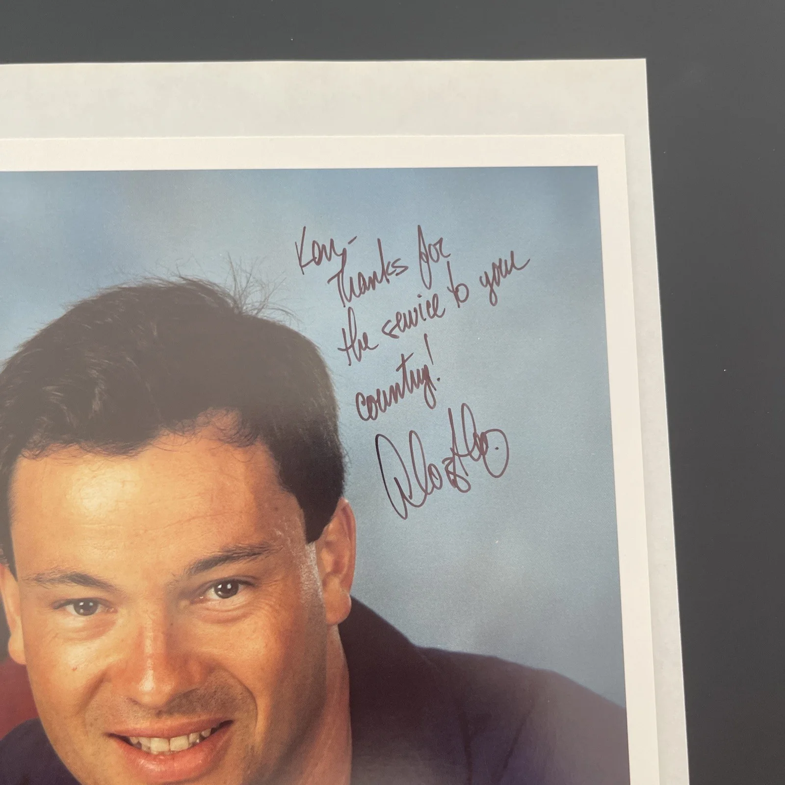 Michael E. Lopez: Hand Signed NASA Photograph 8x10 - KSK, image 2
